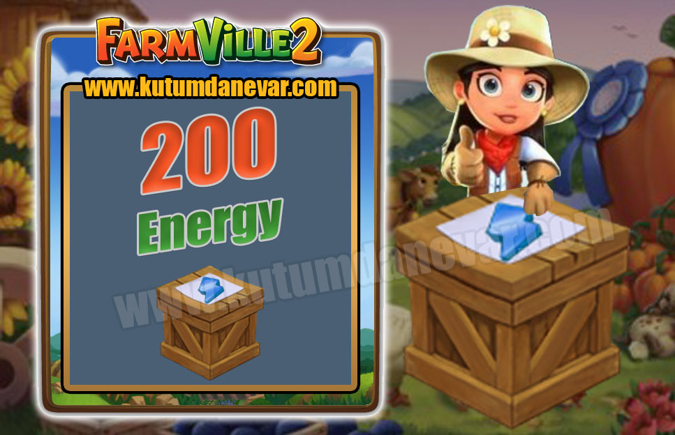 Farmville 2 free 200 energy gifts for the 2nd time in 26 May 2022 Thursday