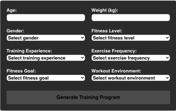 MyFit AI