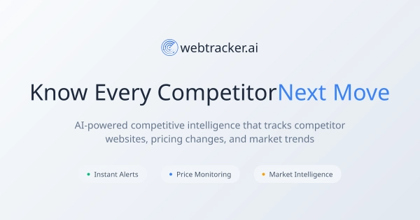 WebTracker AI