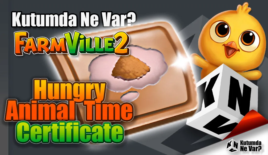 FarmVille 2 Ücretsiz Aç Hayvan Zaman Sertifikası