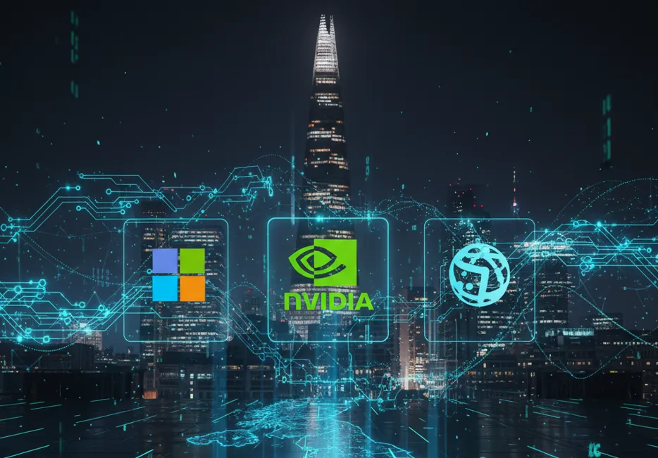 Microsoft, Nvidia ve Diğer Teknoloji Devlerinden Birleşik Krallık’a 40 Milyar Dolarlık Yapay Zeka Yatırımı
