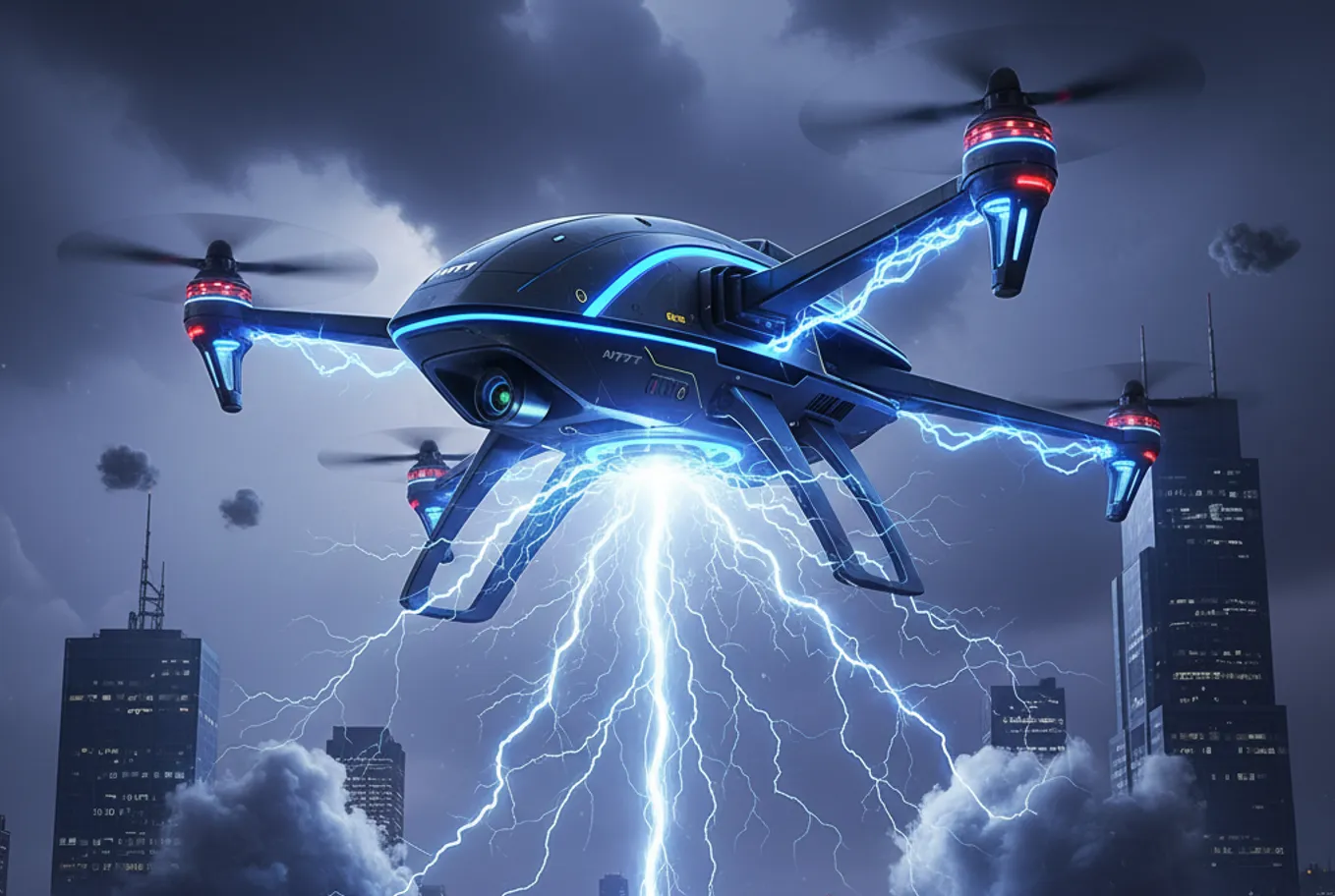 NTT Lightning Drone TIME'ın 2025 En İyi Buluşları Listesinde: Yıldırım Kontrolünde Devrim!