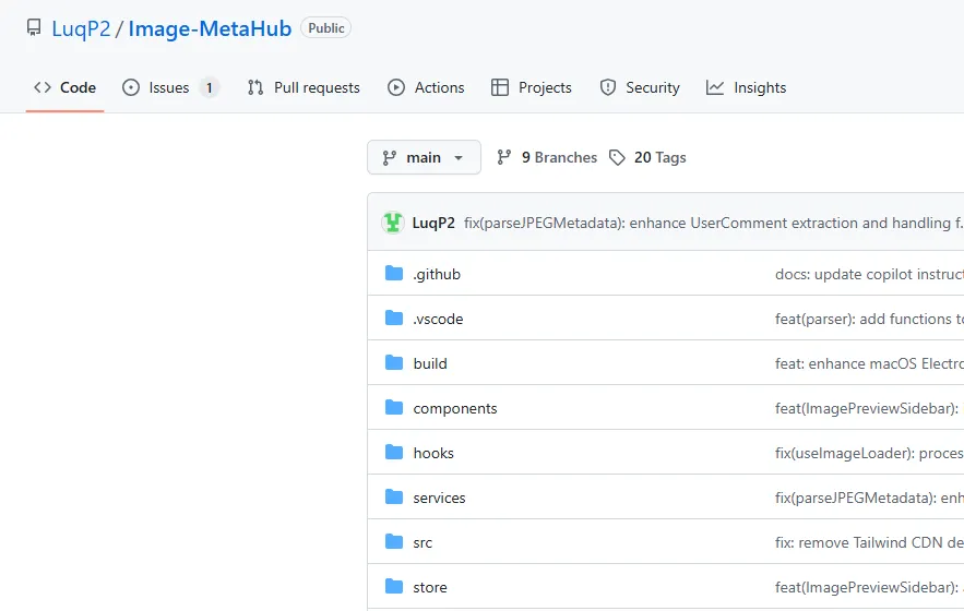 Image MetaHub