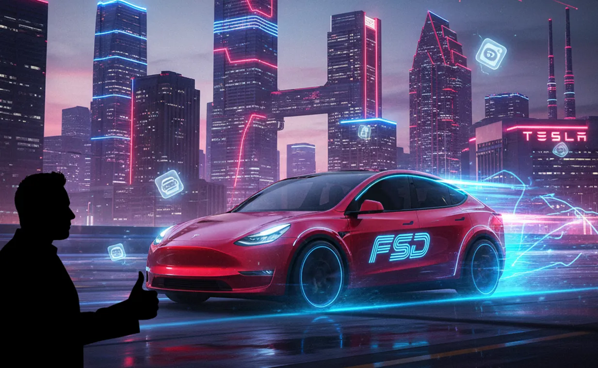 Model Y ile Şoförsüz Taksi Çağı Austin'da Yükseliyor!