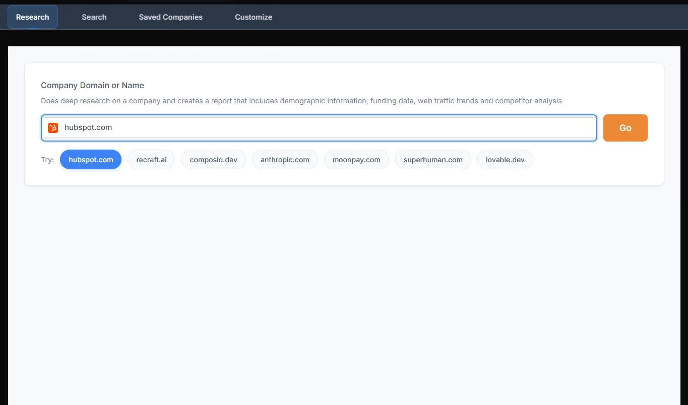 Company Research Agent