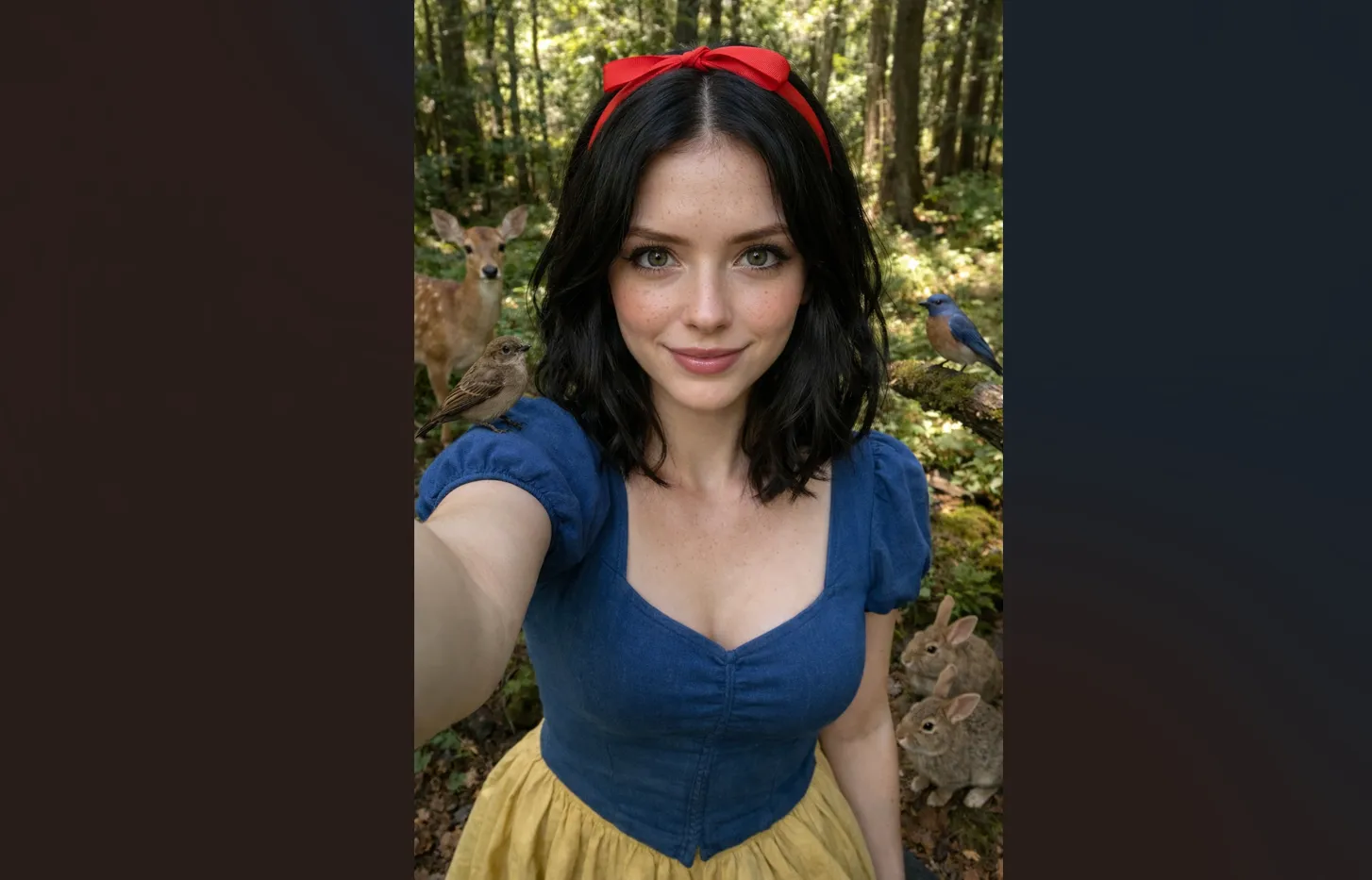 Yapay zeka ile kendinizi Pamuk Prenses'e dönüştürün